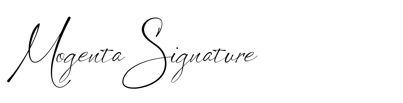 Mogenta Signature